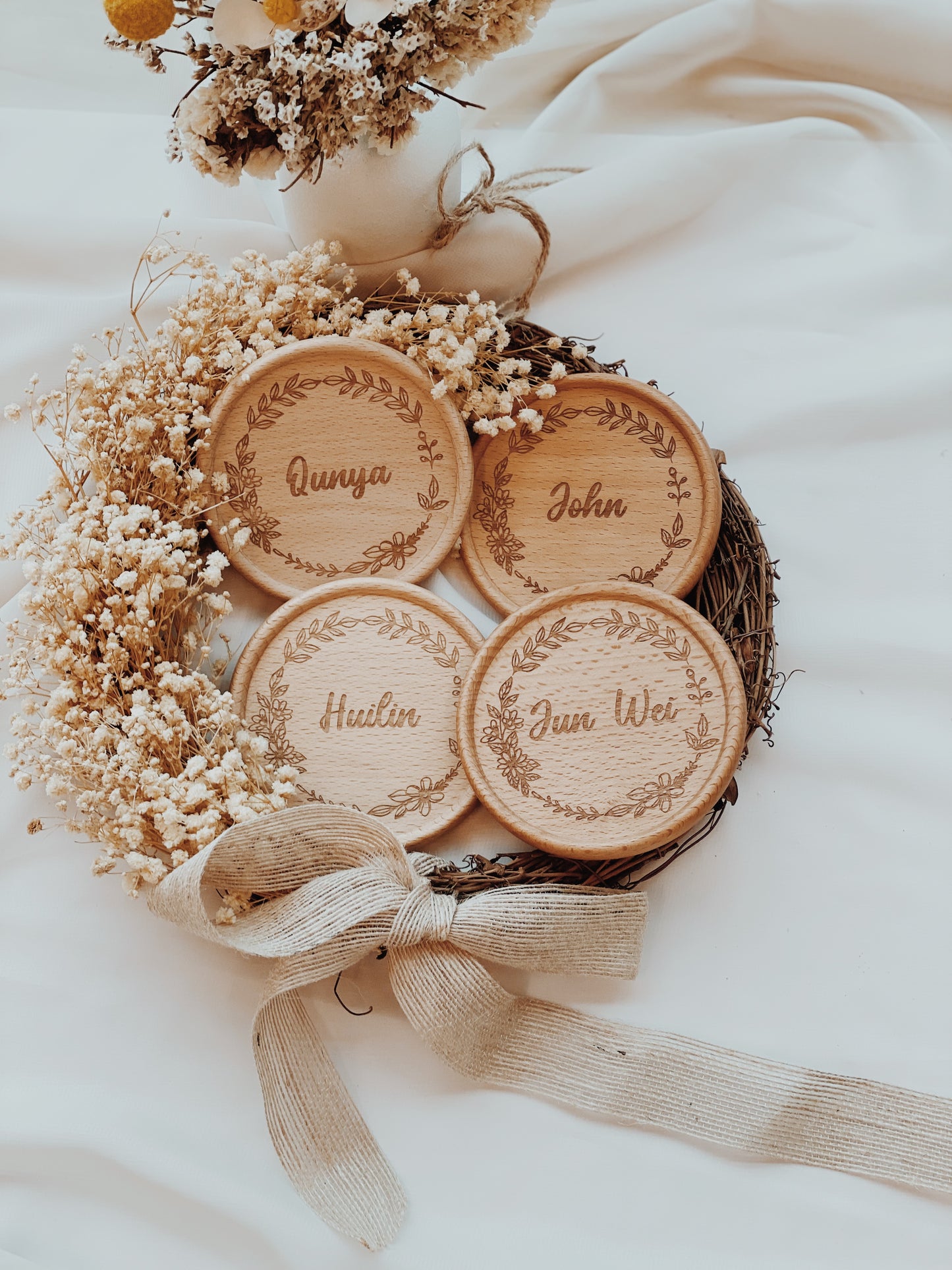 Coasters - Laurel Wreath