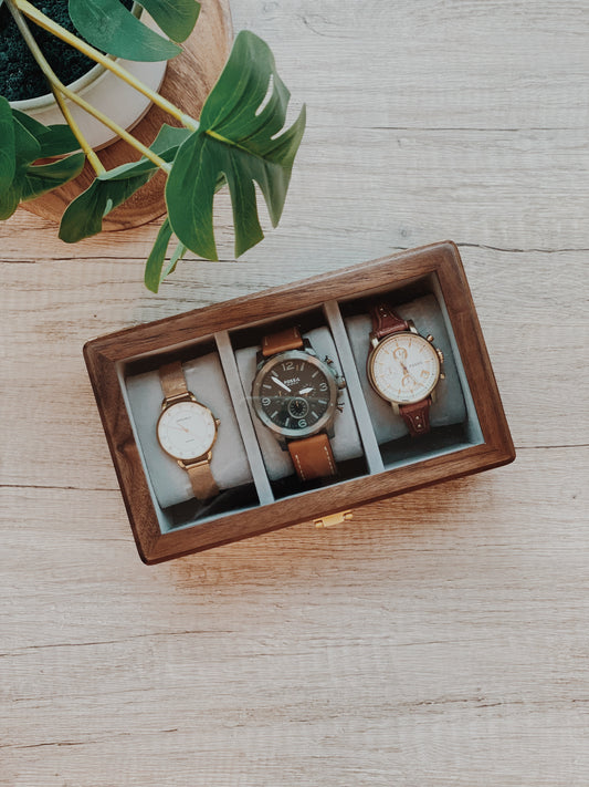 3 Timepieces Box