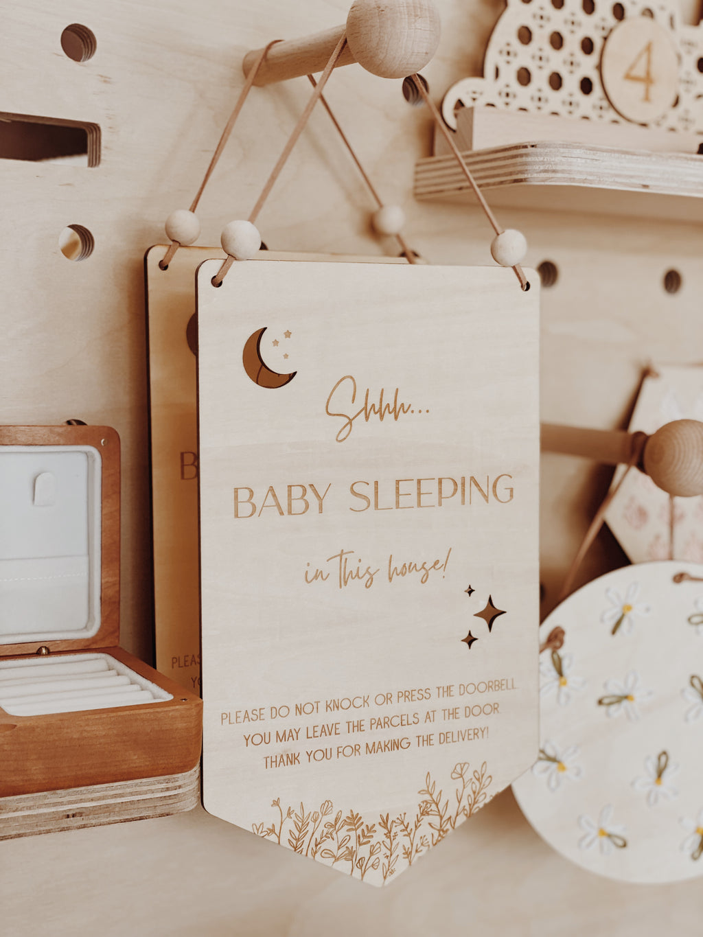 BABY SLEEPING | Door Sign
